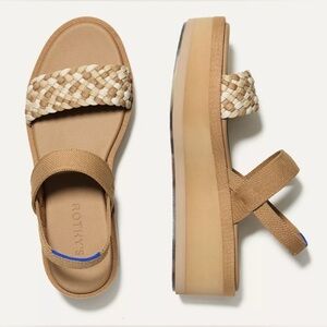 Rothy's The Lightweight Wedge Sandals Size 11